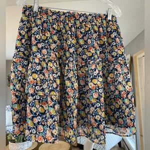 Loft floral skirt